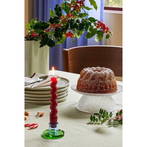 Portacandele in vetro Astra - Hübsch-image-1