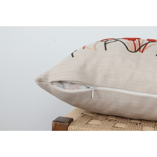 Cuscino decorativo in lino 43x43 cm Straw – Mioli Decor-image-4