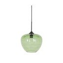 Lampada da soffitto verde con paralume in vetro ø 30 cm Mayson - Light & Living