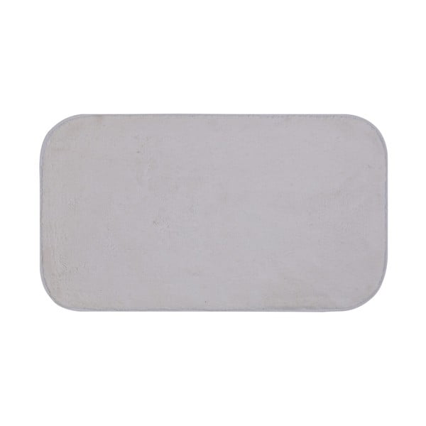 Tappeto da bagno in cotone bianco Confetti Calypso, 57 x 100 cm - Foutastic