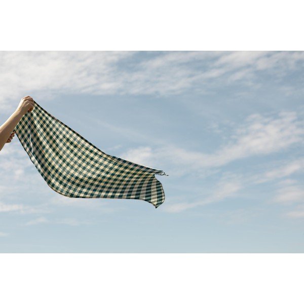 Tovaglia Turchese Vichy, 140 x 200 cm - Really Nice Things-image-3