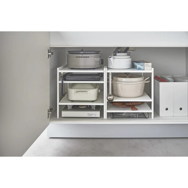 Ripiano aggiuntivo a torre in metallo Tower - YAMAZAKI-image-1