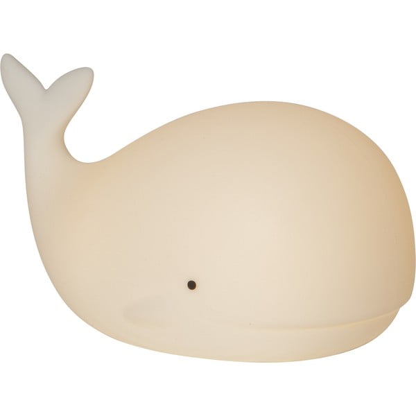 Luce notturna bianca a LED per bambini Whale – Star Trading-image-3