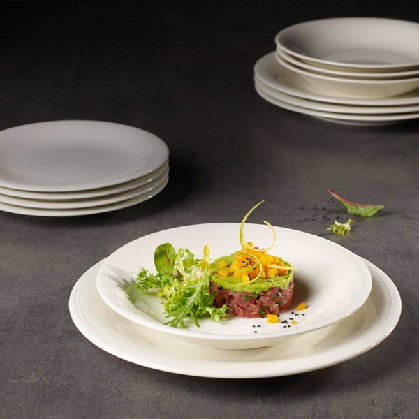 Piatto fondo in porcellana bianca Villeroy & Boch , ø 23,5 cm Like Color Loop - like | Villeroy & Boch-image-1