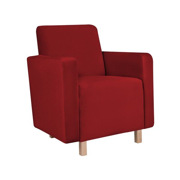 Červené křeslo Kooko Home Massimo