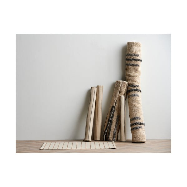 Tappeto beige con cotone 60x90 cm Line - Södahl-image-1