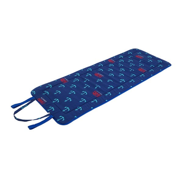 Cuscino per seduta da giardino blu per sedia a sdraio 52x148 cm   Anchors – B.E.S.