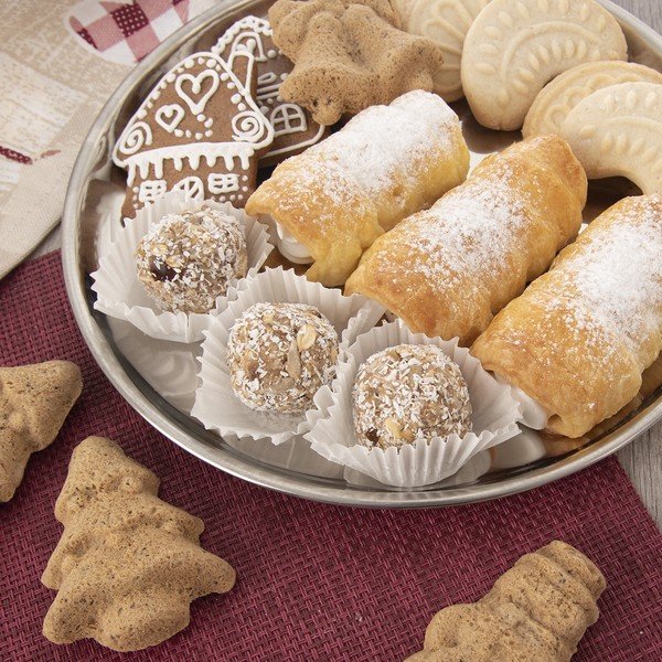 Vassoio in acciaio inox ø 28 cm – Orion-image-1