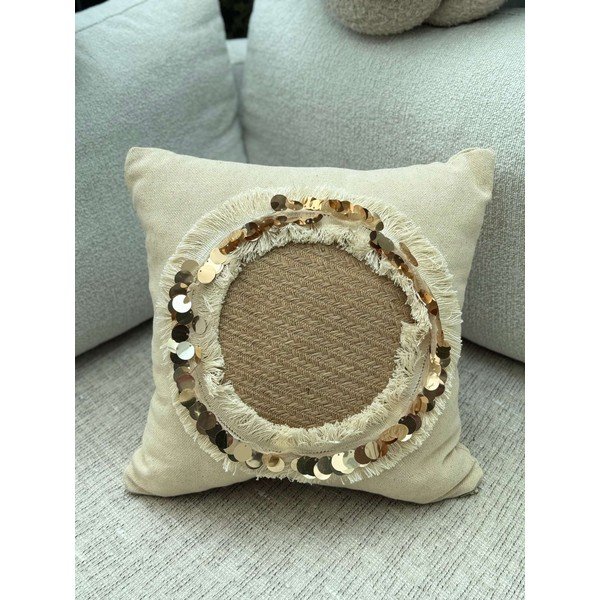 Federa decorativa 43x43 cm Sequins – Mioli Decor-image-2