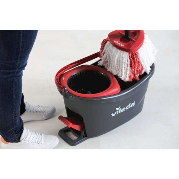 Set di secchi e mop per pavimenti Turbo - Vileda-image-3