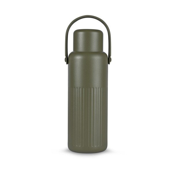 Borraccia termica verde in acciaio inox 1 l Theo – Sagaform