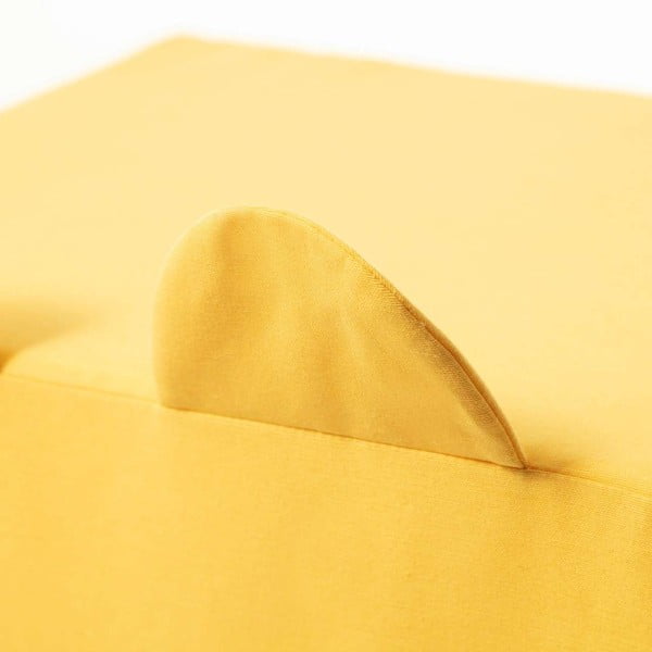 Pouf giallo per bambini Rainbow Bear - Yellow Tipi-image-2