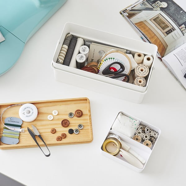 Scatola per il materiale da cucito Tower - YAMAZAKI-image-3