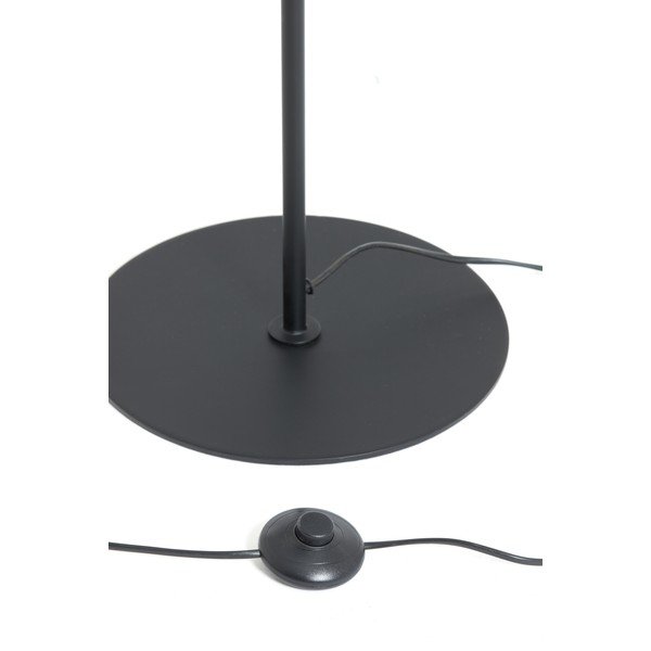 Lampada da terra nera opaca (altezza 162 cm) Finou - Light & Living-image-4