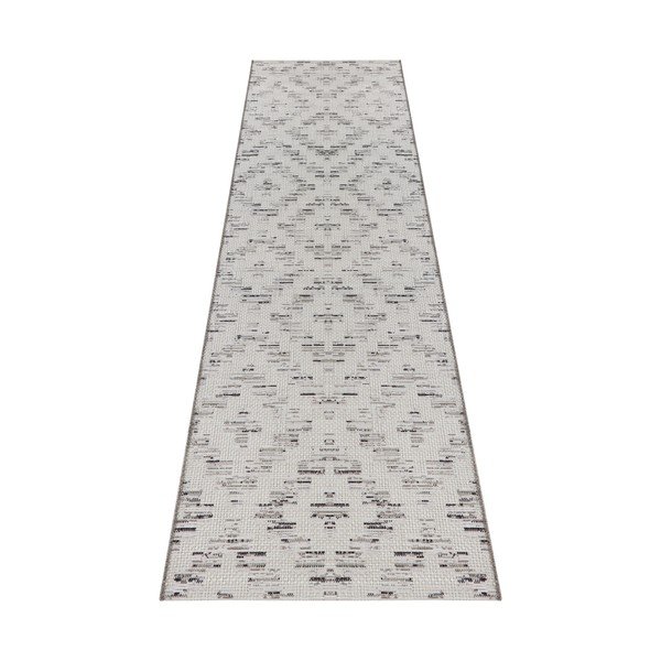 Runner per esterni crema e beige Creil, 77 x 200 cm Curious - Elle Decoration-image-3