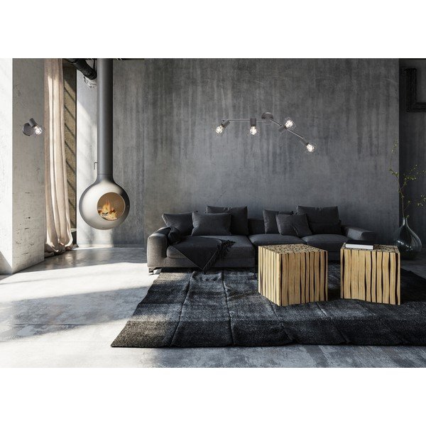 Apparecchio da soffitto grigio Quatre Ran - Fischer & Honsel-image-3