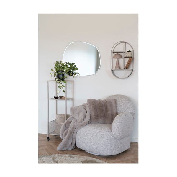 Cuscino decorativo in pelliccia finta 45x45 cm Galena – House Nordic-image-1