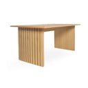 Tavolo da pranzo con piano in rovere 90x160 cm Stripe - Woodman