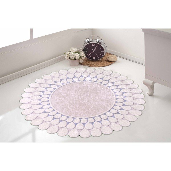 Tappeto Zinno , ⌀ 100 cm Mavi - Vitaus-image-1