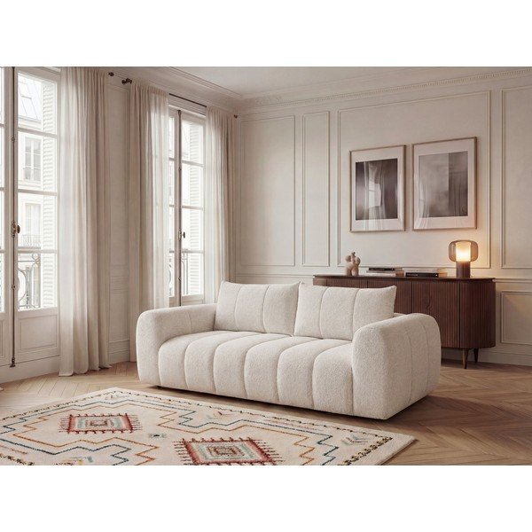 Divano beige 242 cm Nesty – Bobochic Paris-image-1