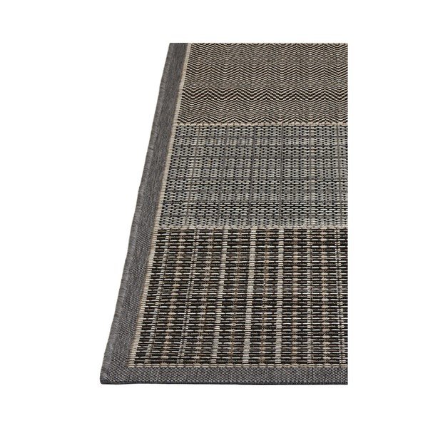 Tappeto grigio altamente resistente per esterni Webtappeti Quadrotta, 133 x 190 cm - Floorita-image-3