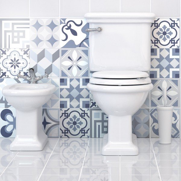 Set di 24 adesivi murali decorativi Spa, 10 x 10 cm - Ambiance-image-2