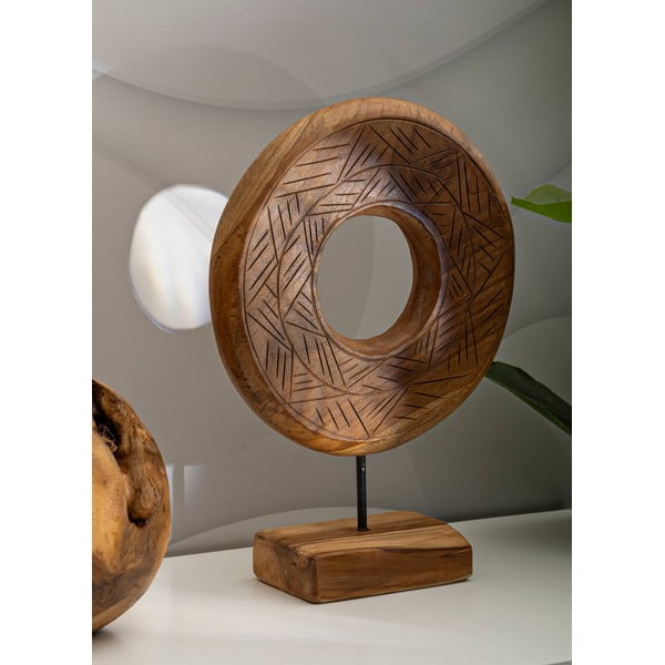 Statuetta in legno (altezza 38 cm) Dorat - Mauro Ferretti-image-1