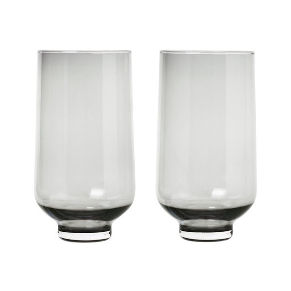 Set di 2 bicchieri neri , 400 ml Flow - Blomus-image-2