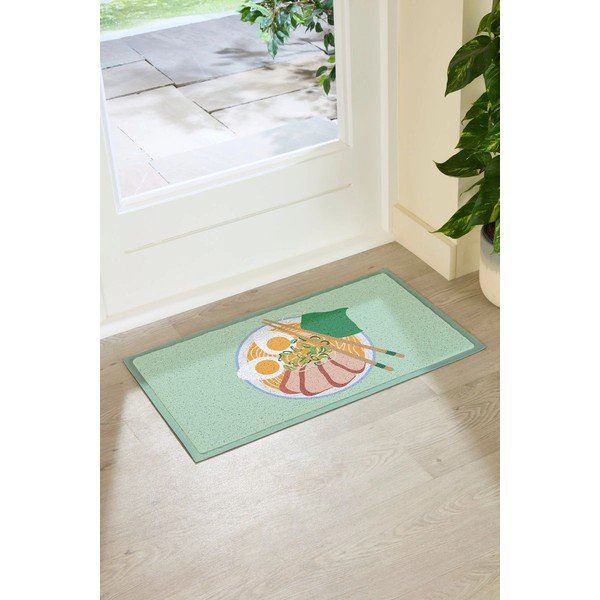 Zerbino in plastica riciclata 40x70 cm Ramen Bowl  – Artsy Doormats-image-1