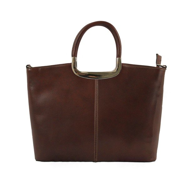 Borsa in pelle marrone Gia - Chicca Borse