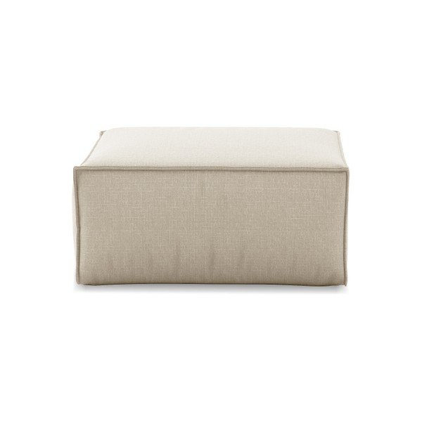Béžový puf Cosmopolitan Design Miami, 65 x 65 cm-image-2
