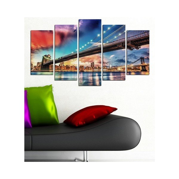 Quadro multiplo Massmino, 102 x 60 cm - 3D Art-image-1