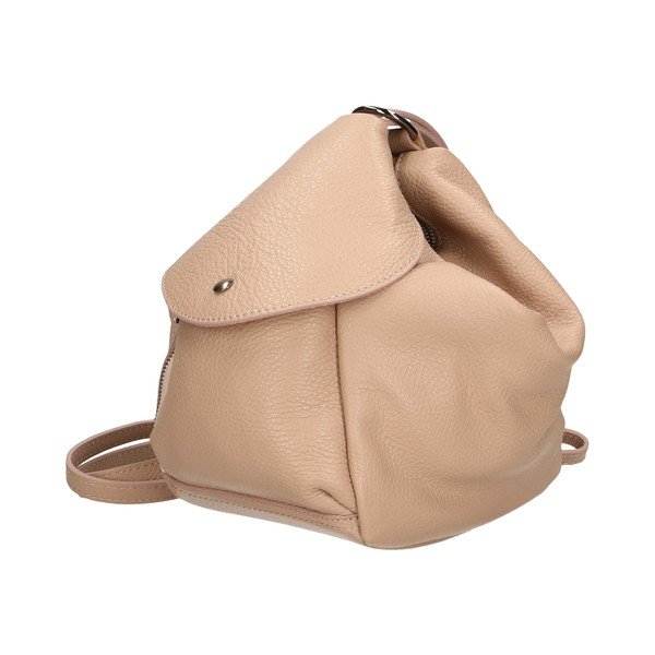 Zaino in pelle beige - Chicca Borse-image-2