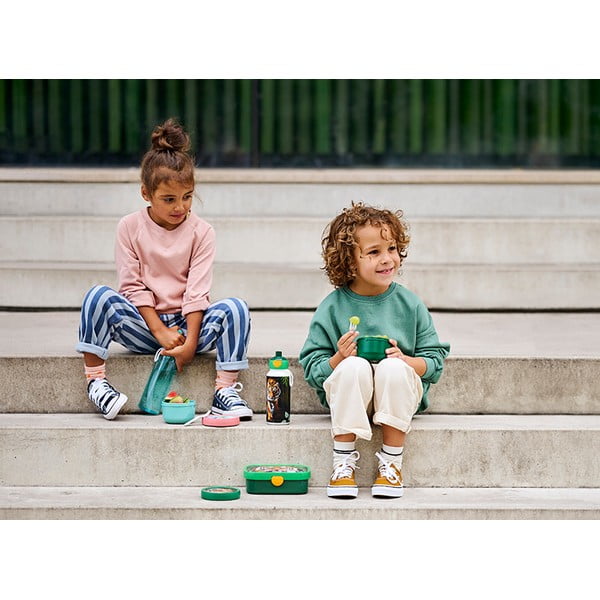 Scatola per la merenda dei bambini con forchetta Disney princess - Mepal-image-3