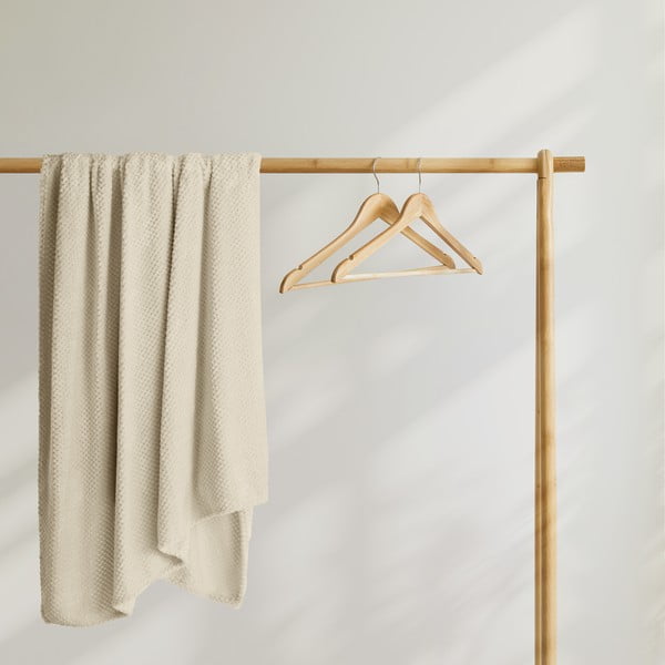 Coperta in microfibra beige, 70 x 150 cm Henry - DecoKing-image-4