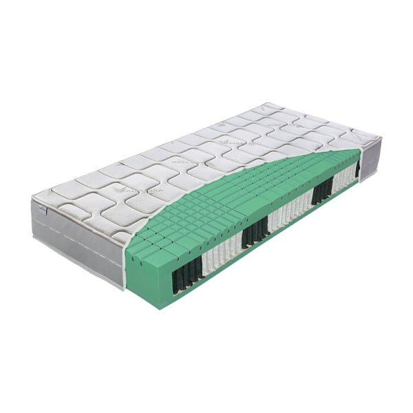 Materasso a molle duro/medio 80x200 cm Aloe bio-ex - Materasso-image-2