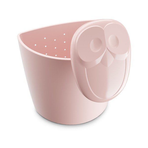 Světle růžové sítko na čaj Tantitoni Owl