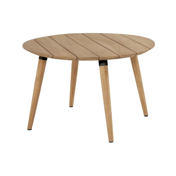 Tavolo da pranzo rotondo da giardino in legno di teak ø 120 cm Sophie Studio - Hartman