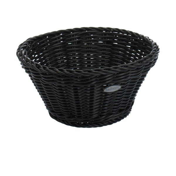 Cestino da tavolo nero , ø 18 cm - Saleen-image-1