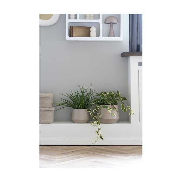 Set di coprivaso in metallo 2 pz ø 25 cm Trofa - House Nordic-image-1