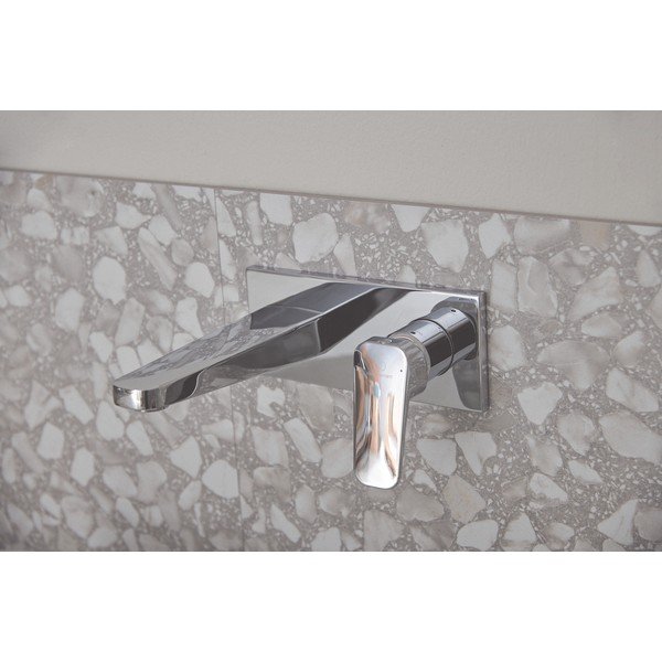 Rubinetto per lavabo argentato effetto lucido Ceraplan - Ideal Standard-image-3