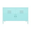 Armadietto in metallo azzurro 100x64 cm Cache - Novogratz