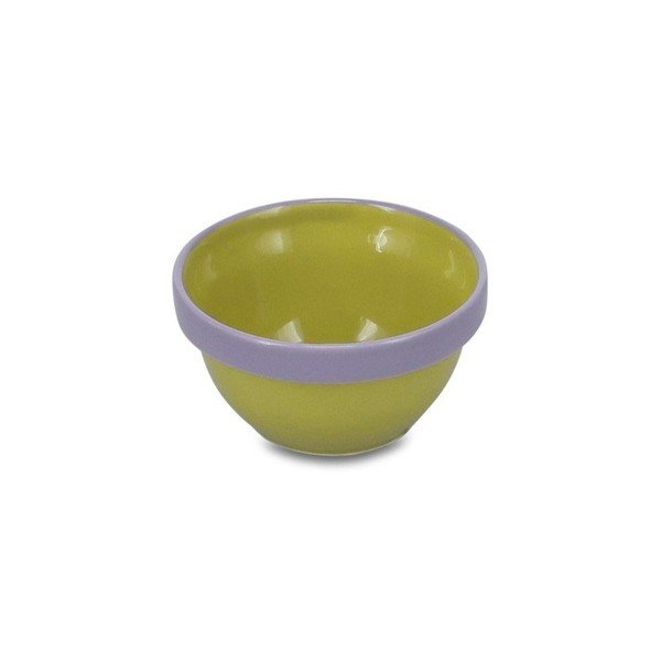 Ciotolina verde/viola in gres 170 ml Duo – ONA