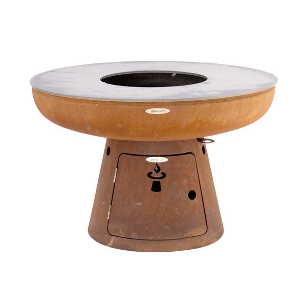 Griglia a carbone ø 102 cm Nero L - Remundi