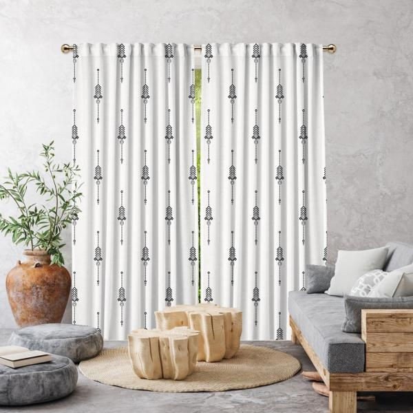 Tende bianche in set da 1 pz 260x140 cm - Cipcici