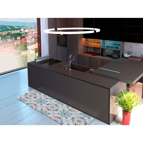 Passatoia blu lavabile 52x200 cm Ricci Valentina – Universal-image-1