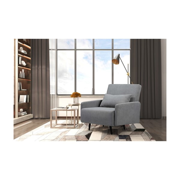 Poltrona grigia Mallory - Støraa-image-2