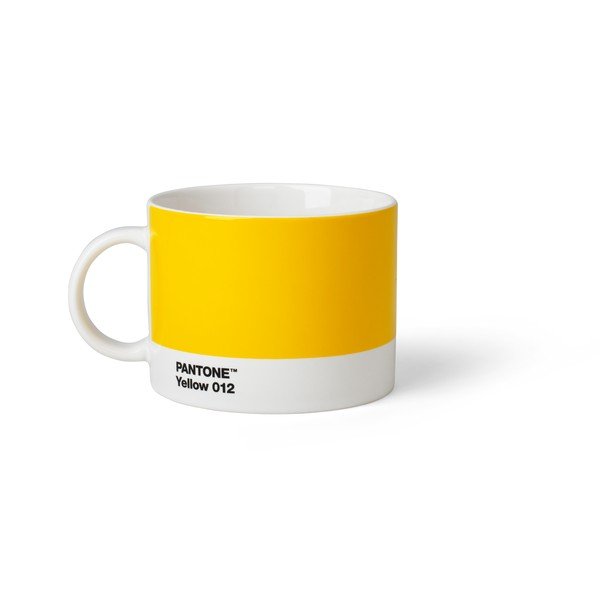 Tazza gialla in porcellana 475 ml Yellow 012 – Pantone