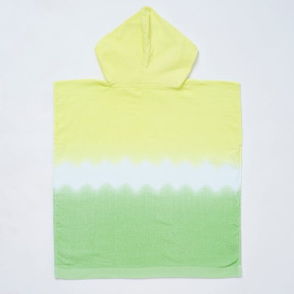 Asciugamano per neonati in cotone giallo/verde 70x70 cm Terry - Sunnylife-image-1