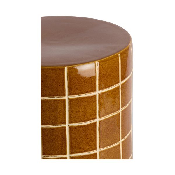 Tavolino rotondo in ceramica ø 33 cm Maucho – Light & Living-image-1